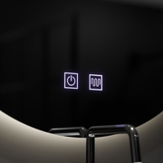 Semiluna LED mirror 54x60, Arcana Touch, Demister System, Dimmable