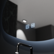 Organic LED mirror 60x60cm, Duna Touch, Demister System, Dimmable