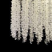 Crystal LED Chandelier LLC215/400WH Round, 22W, Cold/Warm/Neutral Light, Crystal, Gold