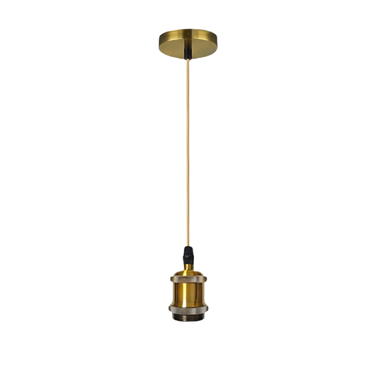Antique Chandelier, 1*E27, Metal, Bronze