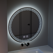 Rectangular LED mirror 70cm orhina touch system disabling