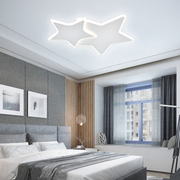 Emeliana LED Chandelier with Remote Control 57W Acrylic and Metal Cold/Warm/Neutral Light Dimmable White with Black