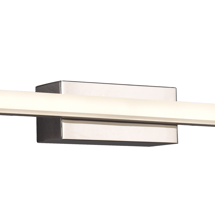 Bathroom LED wall lamp, COMO, 8W, linear, Neutral light, Black