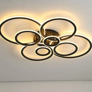 LED Chandelier with Remote Control Betty 130W Dimmable Black White