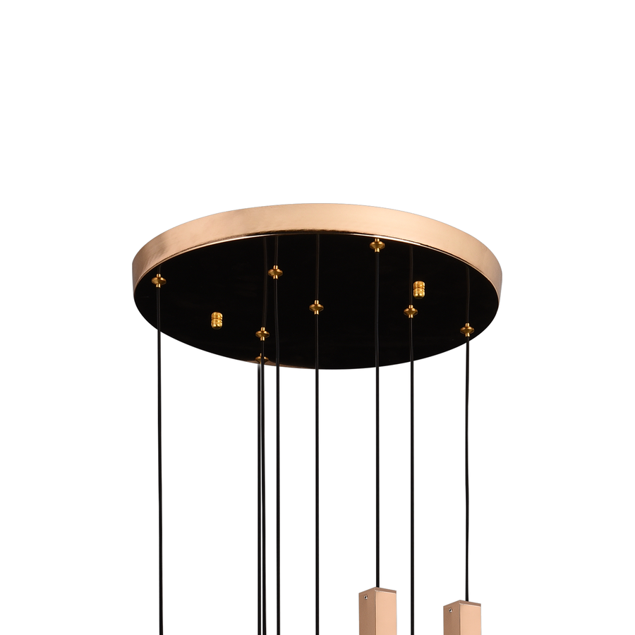 Crystal Chandelier LED 60W Justinian Diameter 60cm Gold