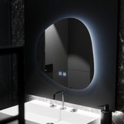 Organic LED mirror 60x60cm, Duna Touch, Demister System, Dimmable