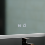Alecsidra Touch LED Mirror with Defog System 45X60cm