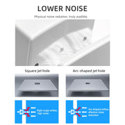 Sensor Hand Dryer, 1200W, White, Plastic, FL/2020