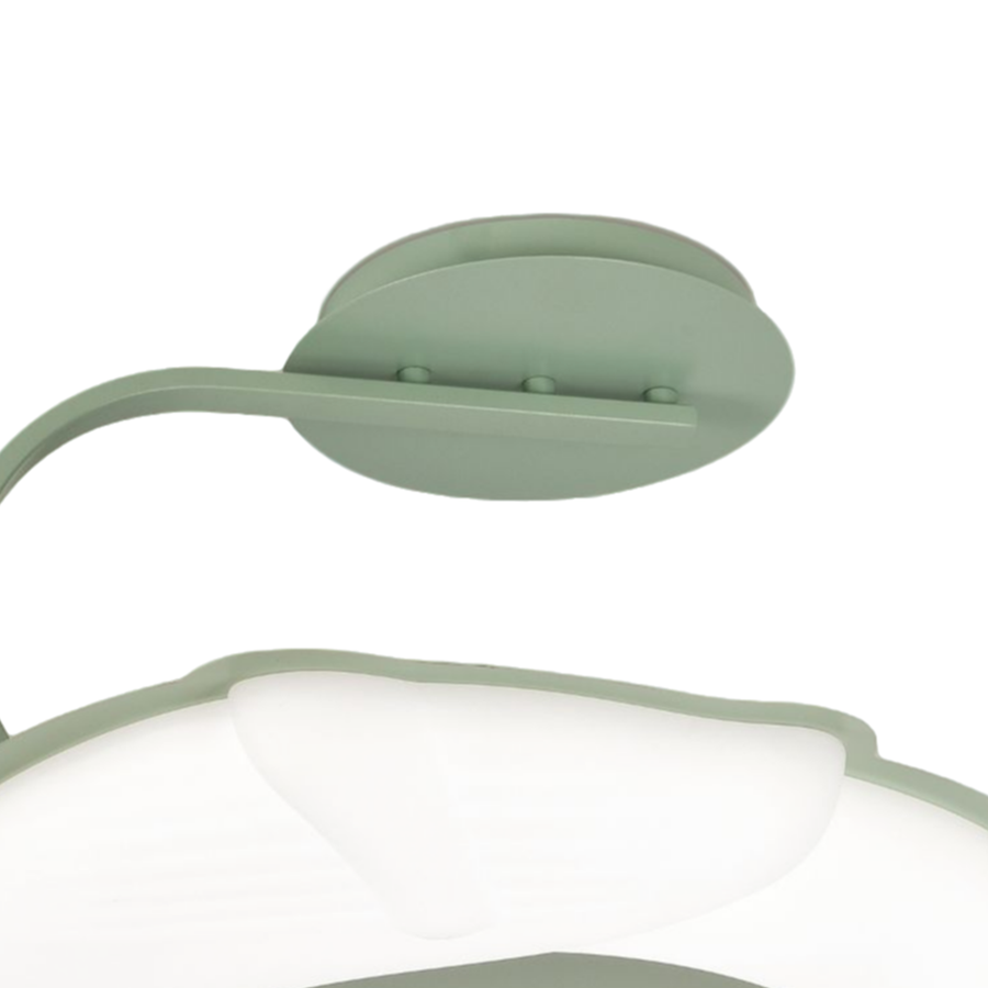 LED Chandelier 8058GN, 60W, Green Acrylic, Light 3000K/4000K/6000K