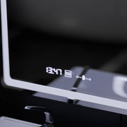 Rectangular LED mirror, 60x80cm, Wizz MotionGlow Marcello sensor, De-fogging system, Clock & Thermometer, Dimable