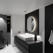 Semiluna LED mirror 54x60, Arcana Touch, Demister System, Dimmable
