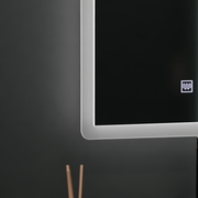 Alecsidra Touch LED Mirror with Defog System 45X60cm