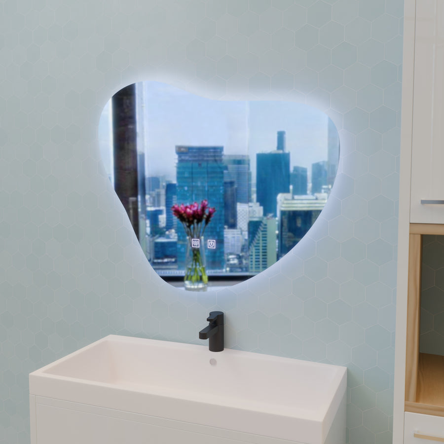 Avonita Touch LED Mirror with Defog System 87X70cm