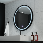 Mirror LED round 80cm Piazza Basic Touch