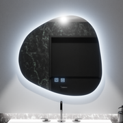 Organic LED mirror 60x60cm, Duna Touch, Demister System, Dimmable