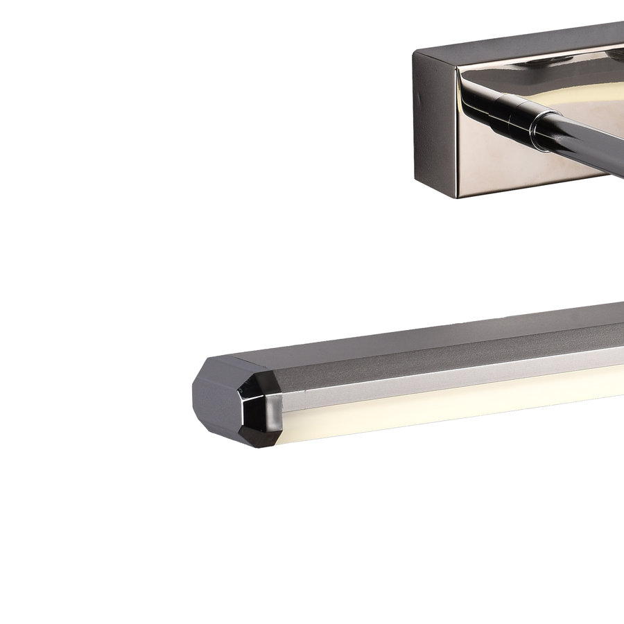 Bathroom LED wall light, BALATON, 11W, linear, Neutral light, Shiny Chrome