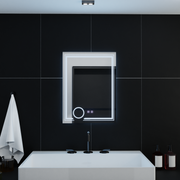 Mirror LED rectangular 60x80cm Magia Canto Touch System Dimable Defrition