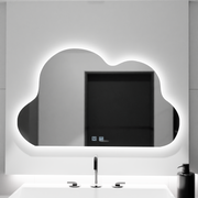 Cloud LED mirror 60x40cm, Nuvola Touch, Demister System, Dimmable