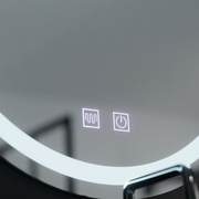 Round LED Mirror 50cm Lucea Touch Defog System