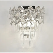 Crystal WINDSOR wall lamp, 2x E14, Shiny Chrome