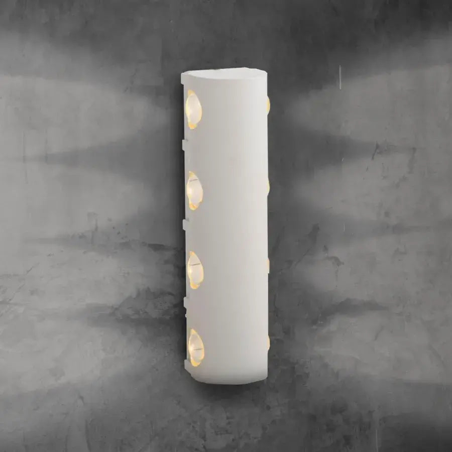 Alexandrina Outdoor Wall Lamp, 8W, White, 3000K