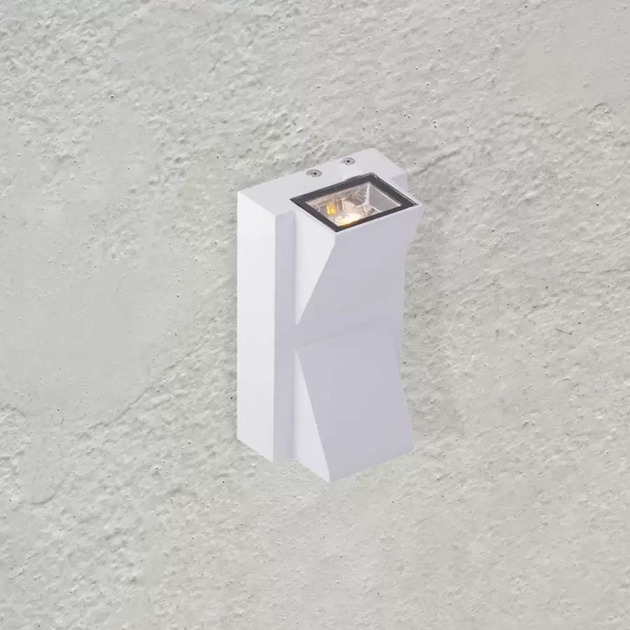 Scarlet Outdoor Wall Lamp, 6W, White, 3000K