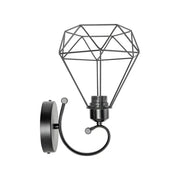 Karsyn Wall Lamp, 1*E27, Metal, Black