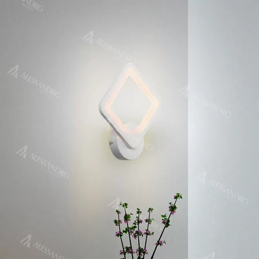 Akila LED Wall Lamp, 12W, White, Cold/Warm/Neutral Light