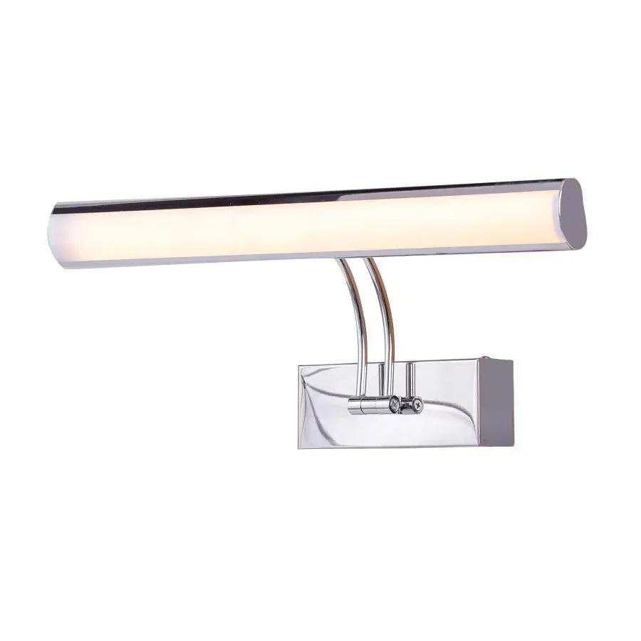 Georgi Bathroom LED Wall Light, 24W, Silver