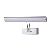 Ginna LED Bathroom Wall Light, 12W, Silver
