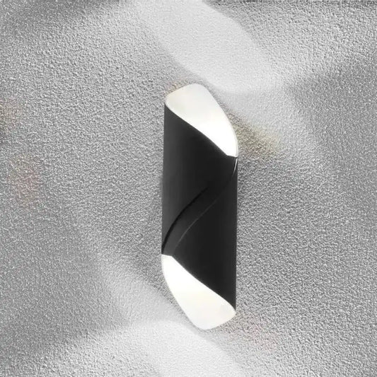 Gamze 10W IP65 Outdoor LED Wall Light Black