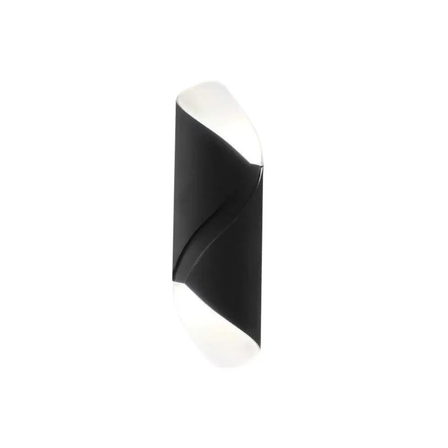 Gamze 10W IP65 Outdoor LED Wall Light Black