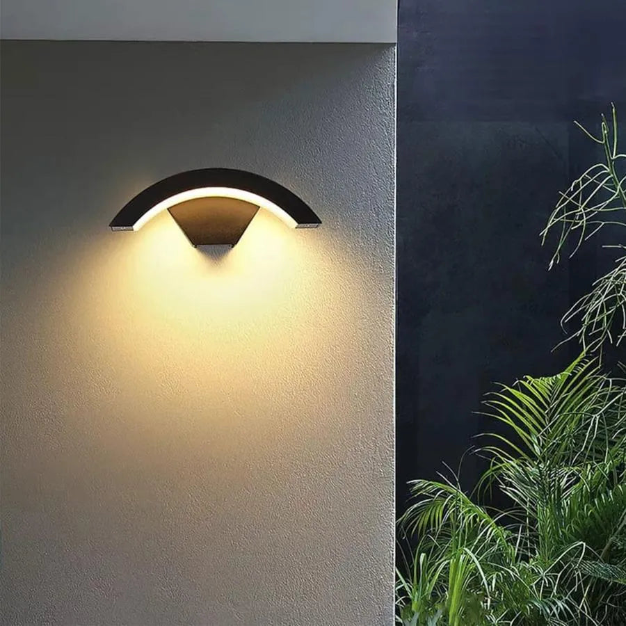 Outdoor LED lamp Harera, 12W, Metal, Black