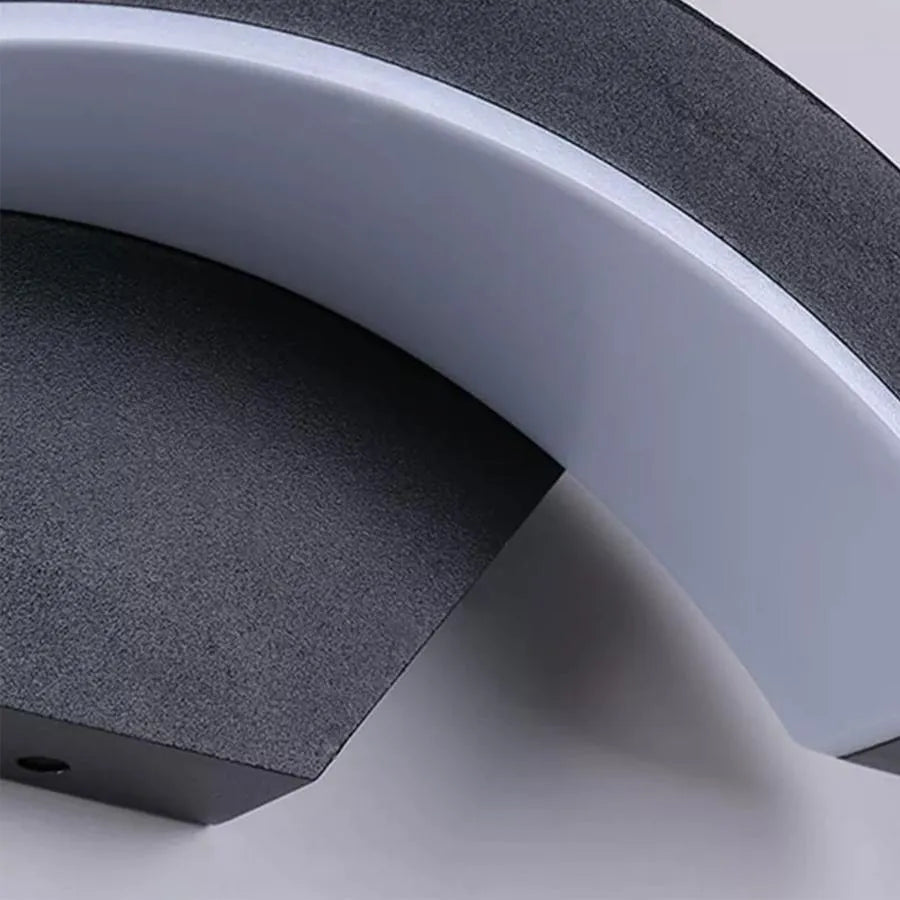 Outdoor LED lamp Harera, 12W, Metal, Black