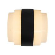 Outdoor Meras LED wall light, 12W, Black, 3000K, Fantas