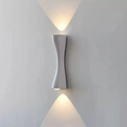 Augustine 6W Outdoor LED Wall Light White