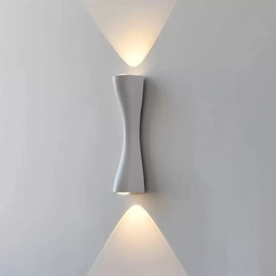 Augustine 6W Outdoor LED Wall Light White