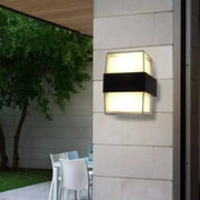 LED Outdoor Wall Lamp Kennedy 12W Black White