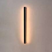 Saul 25W Outdoor LED Wall Lamp Black White