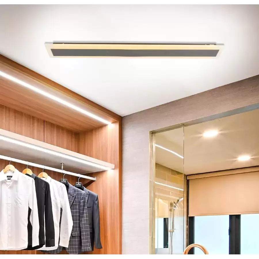 Ferro LED Wall Lamp, 30W, Acrylic, Black