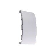 Fantas Outdoor and Indoor LED Wall Lamp, 6 Sources x 1W, IP65, Metallic, White, 3000K