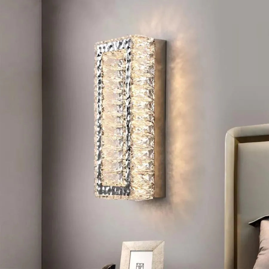 Crystal Mefisto LED lamp 24W Silver