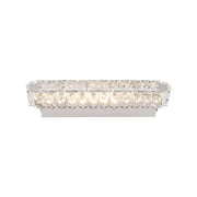 LED Wall Lamp PRISCILA, 5W, Crystal, Glossy Chrome, Warm/Cold/Neutral Light