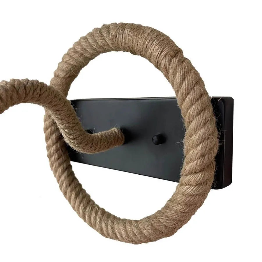 Yolanda Wall Lamp 1x E27 Brown Black