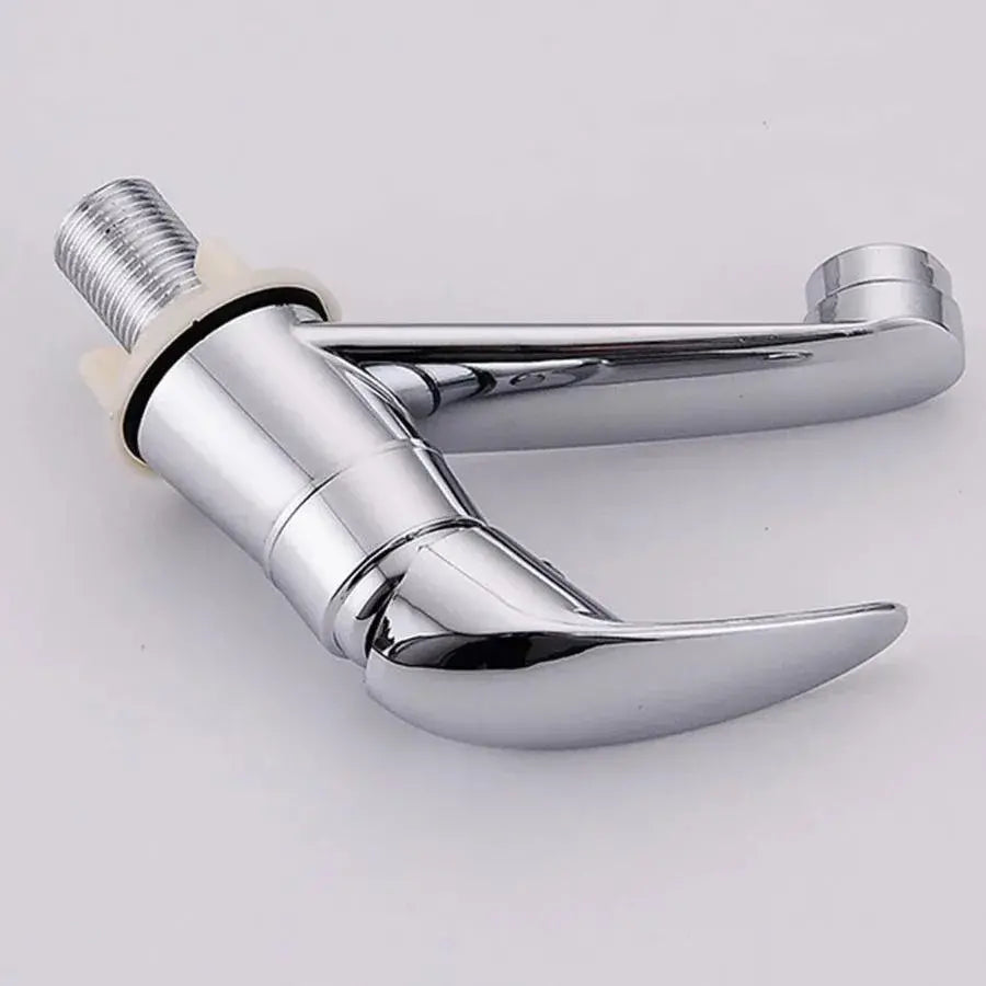 Cold Water Faucet, Alloy, Chrome, Quick Release