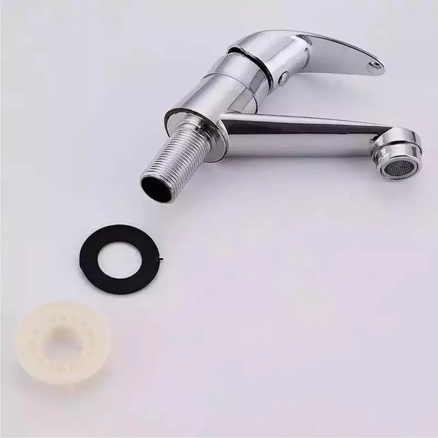 Cold Water Faucet, Alloy, Chrome, Quick Release
