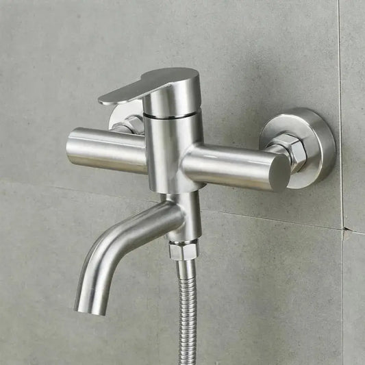 Bathroom Faucet, SUS304 Stainless Steel, Satin Finish, N/LY0C1