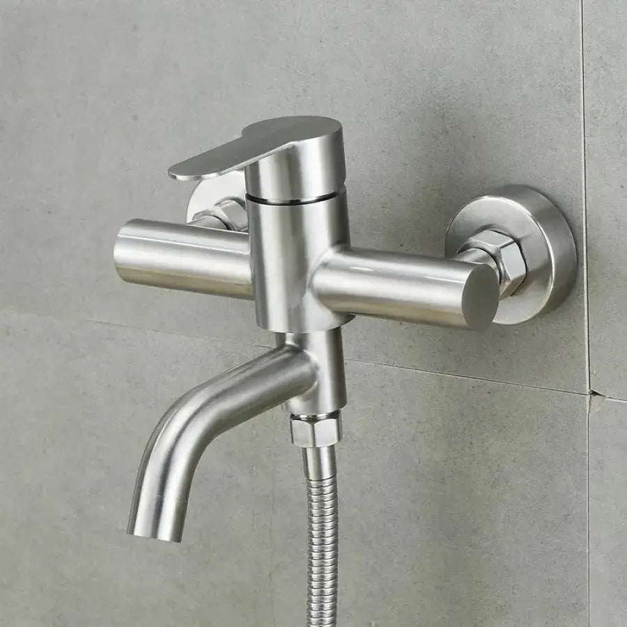 Bathroom Faucet, SUS304 Stainless Steel, Satin Finish, N/LY0C1