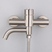 Bathroom Faucet, SUS304 Stainless Steel, Satin Finish, N/LY0C1