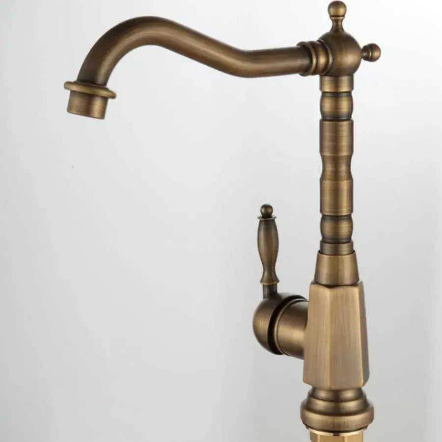 Kitchen Faucet, Sanitary Brass, Gold, OD/2046